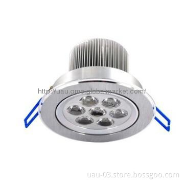 High Brightness 7W LED Downlight